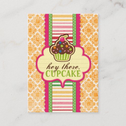 Hey There, Cupcake 2 Chubby Business Cards
