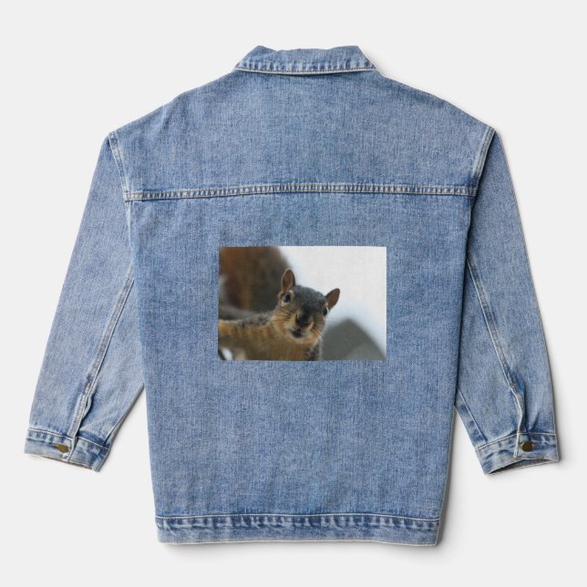 Hey there denim jacket (Back)