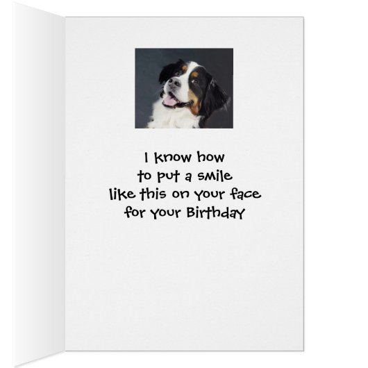 Hey There Good Looking Flirty Birthday Cute Dog (Inside (Right))