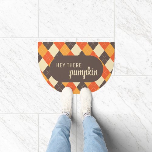 Hey There Pumpkin Doormat