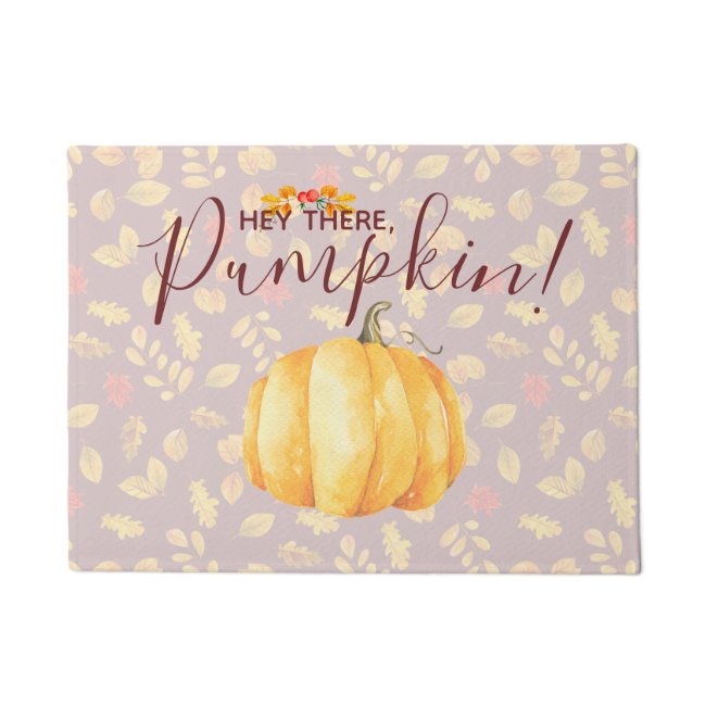 Hey There Pumpkin Fall Season Leaves | Halloween