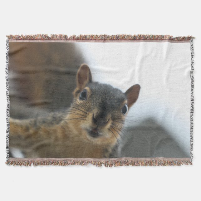 Hey there throw blanket (Front)