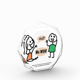 Hey Wanna Award by RoseWrites Acrylic Award