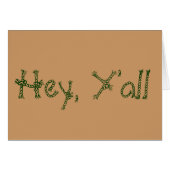 Hey, Y'all (Front Horizontal)