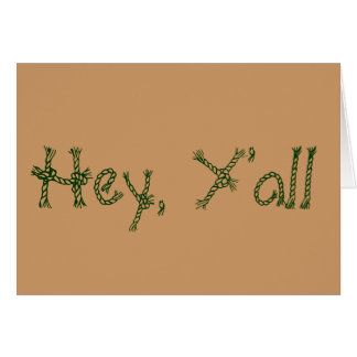 Hey, Y'all Cards