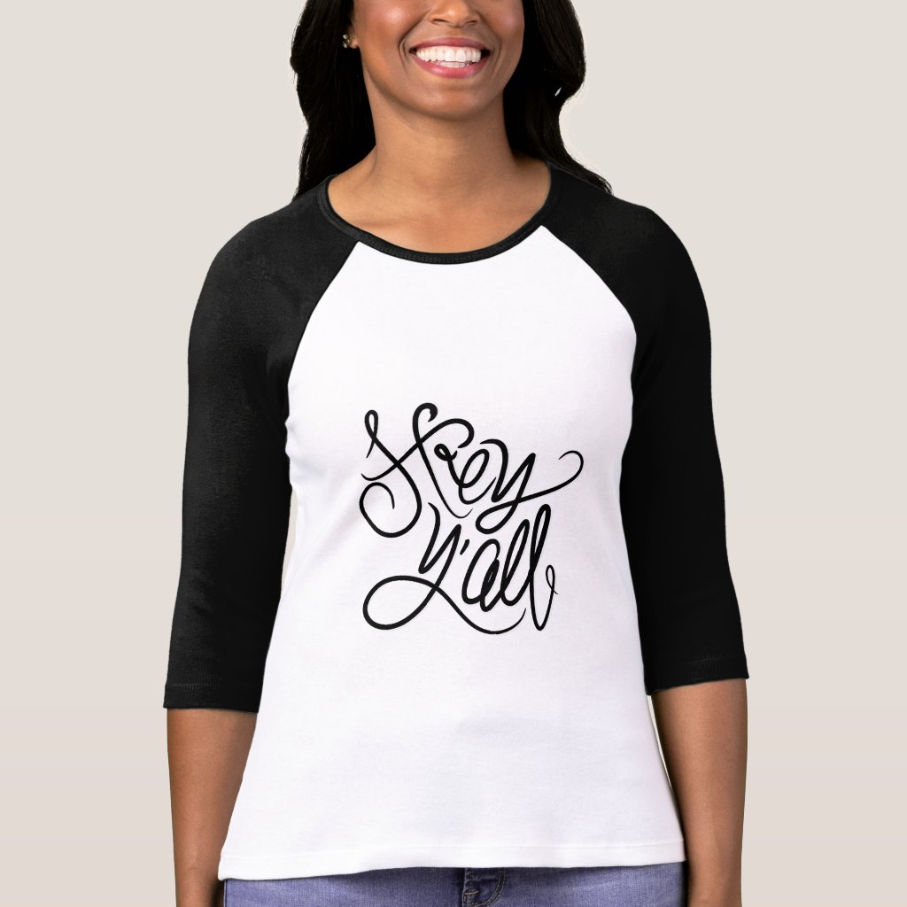 Hey Y'ALL Southern Greeting T-Shirt