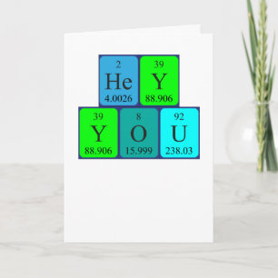 Hey You Birthday card 4