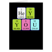 Hey You Birthday card 5 (Front)