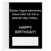 Hey You Birthday card 5 (Inside (Right))