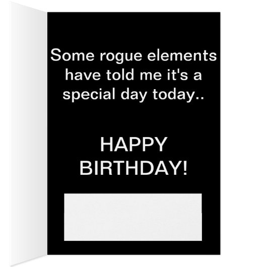 Hey You Birthday card 5 (Inside (Right))