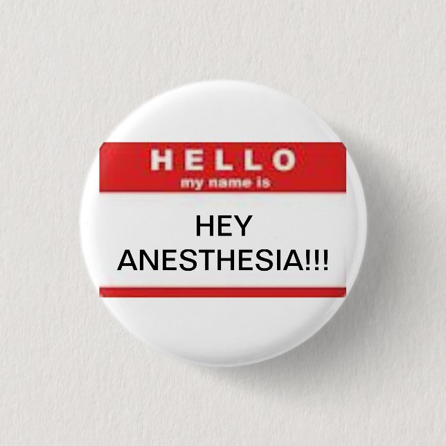 Hey you!! pinback button (Front)