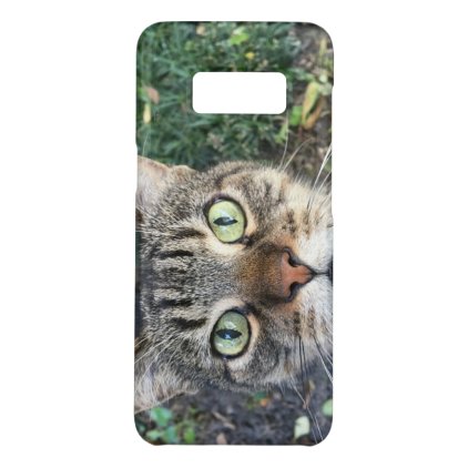 "Hey you" says this Cat Case-Mate Samsung Galaxy S8 Case