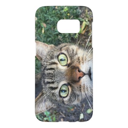 &quot;Hey you&quot; says this Cat Samsung Galaxy S7 Case