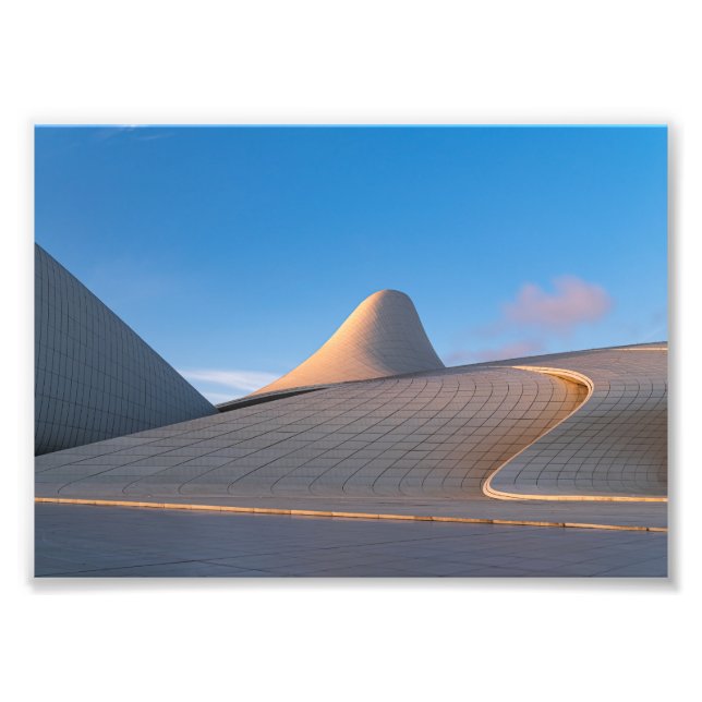 Heydar Aliyev Center Photo Enlargement Print (Front)