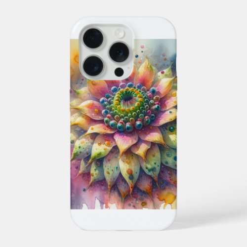 Heyuannia in Watercolor 130624AREF125 _ Watercolor iPhone 15 Pro Case