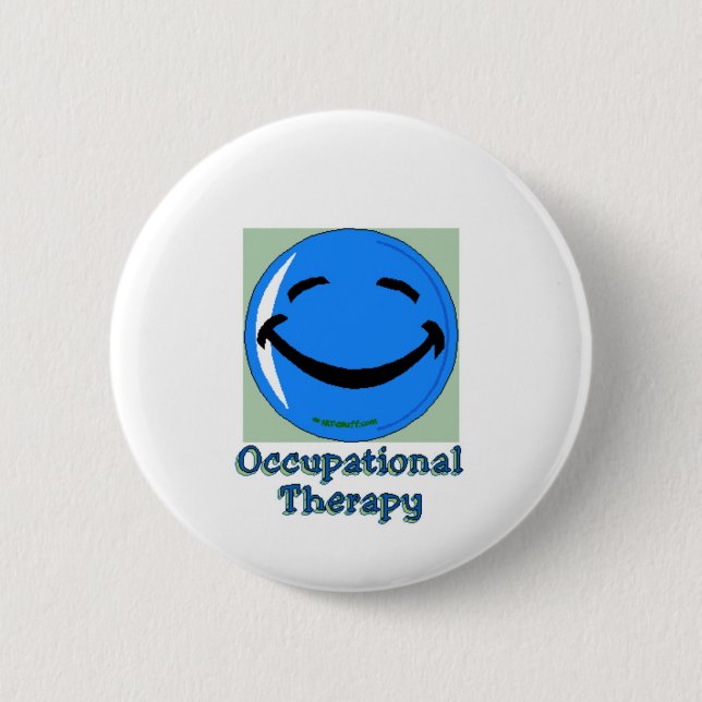HF Occupational Therapy Pinback Button (Front)