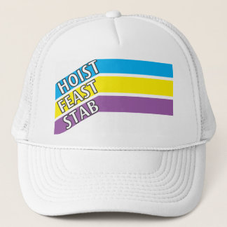 HFS Hat- blue, yellow, purple Trucker Hat