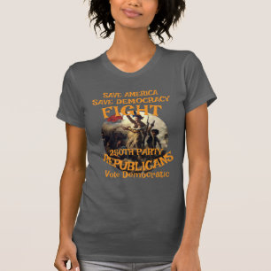 HG CBP 250TH ANNIVERSARTY USA FLAG AMERICA TRUMPS T-Shirt