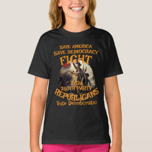 HG CBP 250TH ANNIVERSARTY USA FLAG AMERICA TRUMPS  T-Shirt