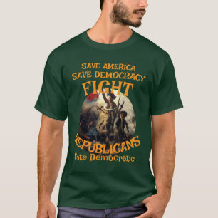 HG CBP WHITE HOUSE CAGE FIGHT 250TH ANNIVERSARY T T-Shirt