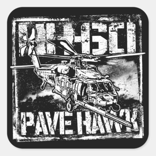 HH_60 Pave Hawk Square Stickers Sticker