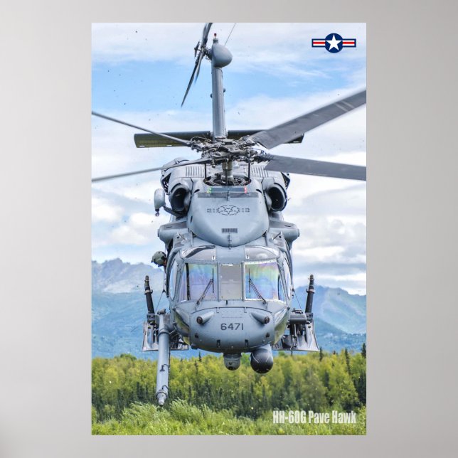 HH-60G PAVE HAWK POSTER (Front)
