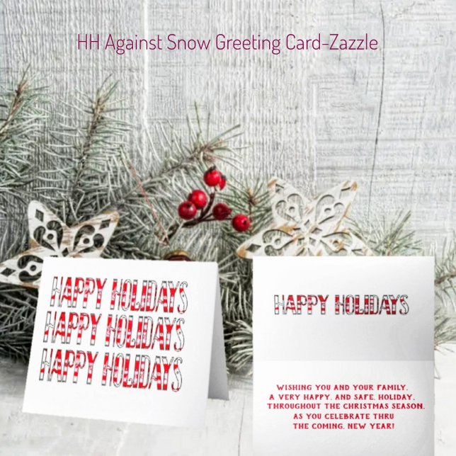 HH Against Snow Holiday Card (Creator Uploaded)