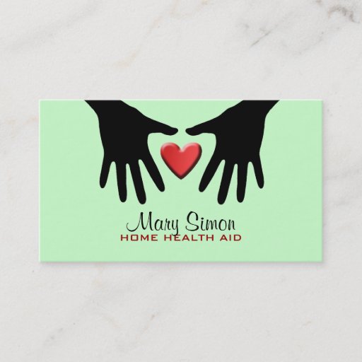 Customizable HHA Business Cards