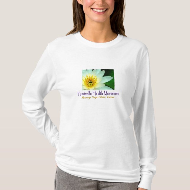 HHM "Asana Center Lilly"  Long Sleeve T-Shirt (Front)