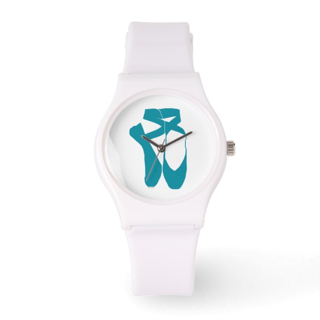 HI54Dance Team Pointe Turquoise Watch (Front)