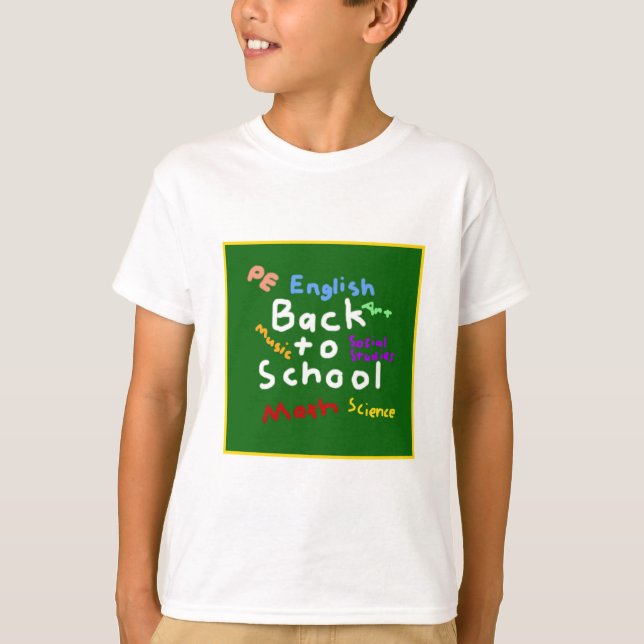HI54EDU Back to School T-Shirt (Front)