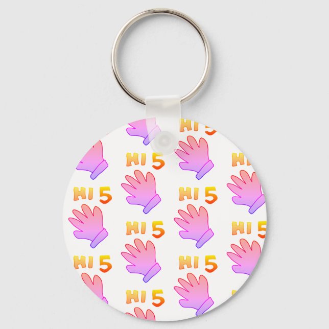 Hi 5 keychain (Front)