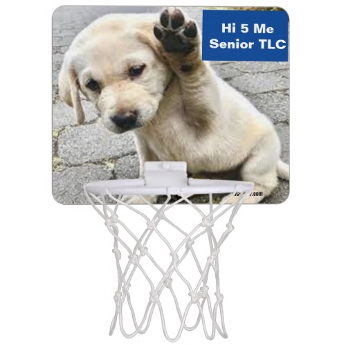 Hi 5 Me Senior TLC  Puppy Mini Basketball Hoop
