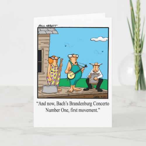 Hi And Hello Humor Greeting Card