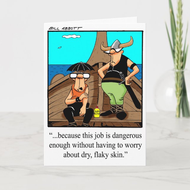 Hi And Hello Humor Greeting Card (Front)