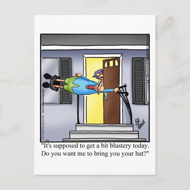 Hi and Hello Postcard Humor (Front)