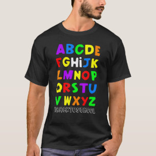 Hi Back To School Happy First Day Of School Teache T-Shirt