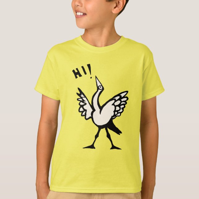 Hi birdie!  T-Shirt (Front)