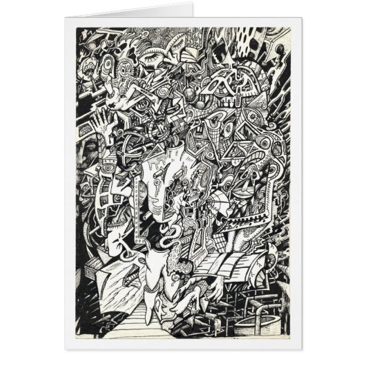 "Hi!", by Brian Benson Cards (Front)