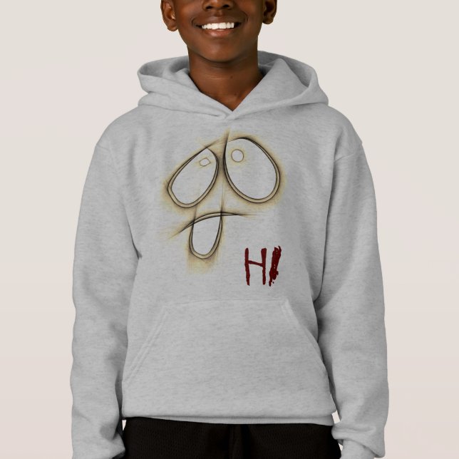 Hi & Bye Hoddie for your everyday Hoodie (Front)