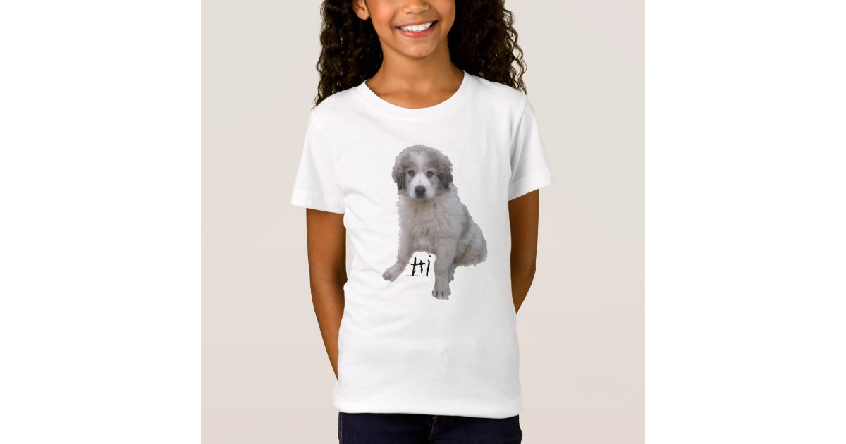 hi bye puppy T-Shirt | Zazzle.com