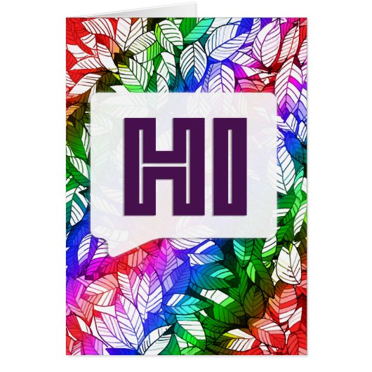 Hi Cards (Front)