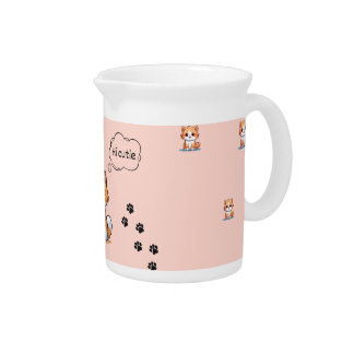 Hi Cutie – Kawaii Cat Pitcher for Cozy Kitchens