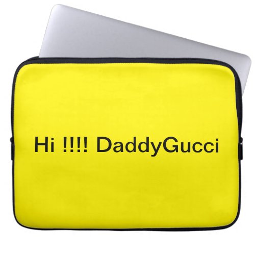 Hi DaddyGucci Laptop Sleeve