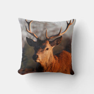 HI DEER THROW PILLOW