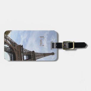Hi def photography Eiffel Tower, Paris France Luggage Tag