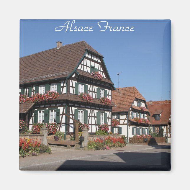 Hi def Photography of Alsace France Magnet (Front)