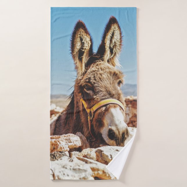 HI DONKEY BATH TOWEL (Bath Towel)