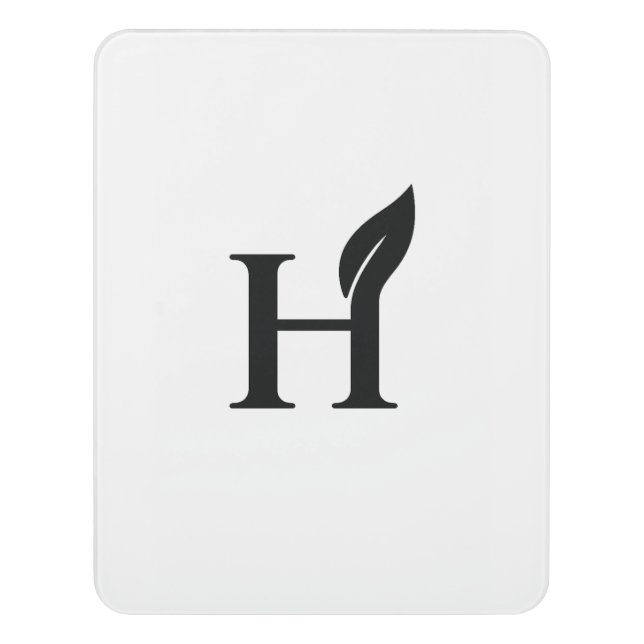 hi door sign (Contemporary Vert)