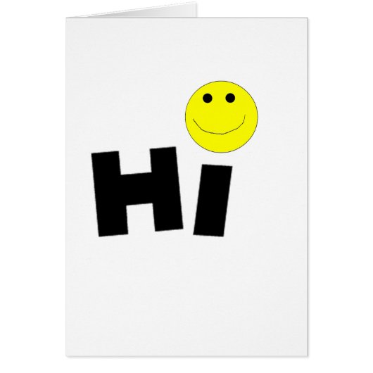Hi Face) Cards (Front)